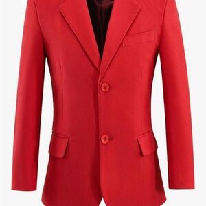 Classic Red Boy’s Blazer